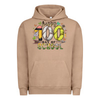 Pigment Burro happy 100 day of school Urban Hoodie - RacoonDesign