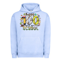 Pigment Grape Ice happy 100 day of school Urban Hoodie - RacoonDesign