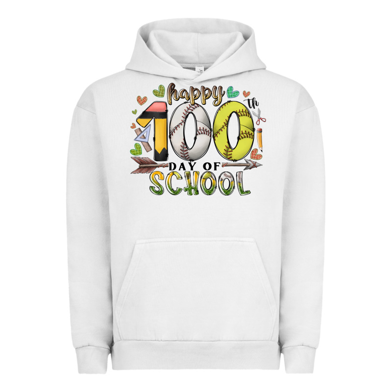 Happy 100 Day Of School Urban Hoodie by RacoonDesign | Teevron