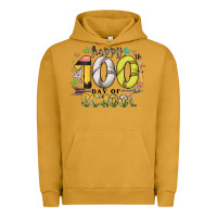 Pigment Peanut Butter happy 100 day of school Urban Hoodie - RacoonDesign