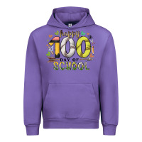 Tulip happy 100 day of school Urban Hoodie - RacoonDesign
