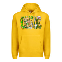 Lemon St Patricks love nurse Premium Hoodie - RacoonDesign