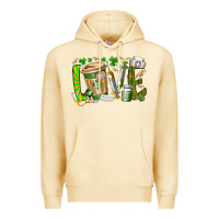 Pina Colada St Patricks love nurse Premium Hoodie - RacoonDesign