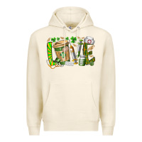 Tofu St Patricks love nurse Premium Hoodie - RacoonDesign