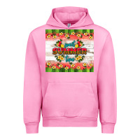 Fuchsia Pink sweet summer time Urban Hoodie - HRA Design Shop