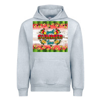 Heather Grey sweet summer time Urban Hoodie - HRA Design Shop