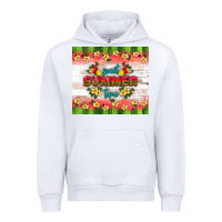 White sweet summer time Urban Hoodie - HRA Design Shop