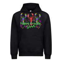 Foreset Green happy crawdy gras Urban Hoodie - RacoonDesign
