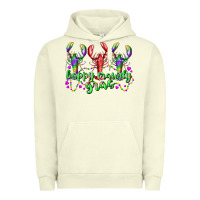 Pigment Pistachio happy crawdy gras Urban Hoodie - RacoonDesign