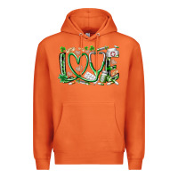 Carrot st.patricks love nurse Premium Hoodie - RacoonDesign