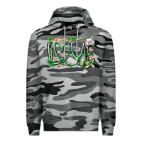 Slate Camo st.patricks love nurse Premium Hoodie - RacoonDesign