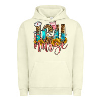 Pigment Pistachio icu nurse Urban Hoodie - FaDigitalArtStudio