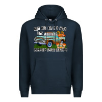 Navy Get Out Of My Way It's Pumpkin Spice Season Premium Hoodie - CowhideDigitalArt