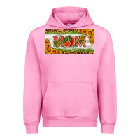 Fuchsia Pink watermelon mom license plate Urban Hoodie - HRA Design Shop