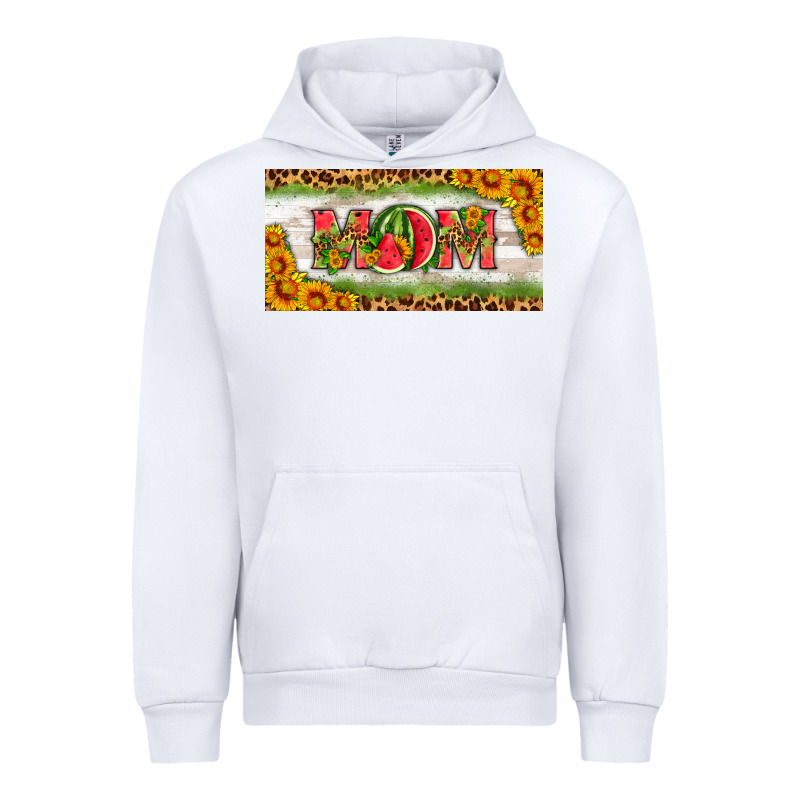 Watermelon Mom License Plate Urban Hoodie by HRA Design Shop | Teevron
