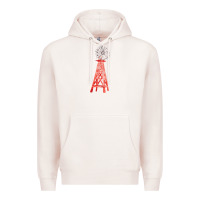 Pale Pink windmill fa element Premium Hoodie - FaDigitalArtStudio