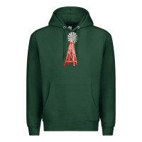 Sports Green windmill fa element Premium Hoodie - FaDigitalArtStudio