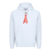 White windmill fa element Premium Hoodie - FaDigitalArtStudio