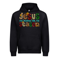 Black jesus the reason for the season Urban Hoodie - FaDigitalArtStudio