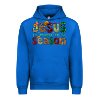 Cobalt jesus the reason for the season Urban Hoodie - FaDigitalArtStudio