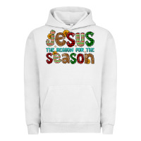 Pigment Lunar Rock jesus the reason for the season Urban Hoodie - FaDigitalArtStudio