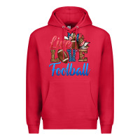 Cardinal live love american football Premium Hoodie - HRA Design Shop
