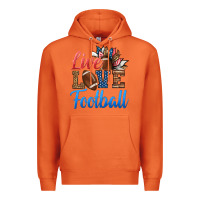 Carrot live love american football Premium Hoodie - HRA Design Shop