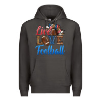 Smoke live love american football Premium Hoodie - HRA Design Shop