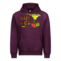 Mauve Wine sweet summer time Urban Hoodie - CowhideDigitalArt