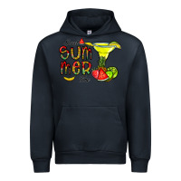 Navy sweet summer time Urban Hoodie - CowhideDigitalArt