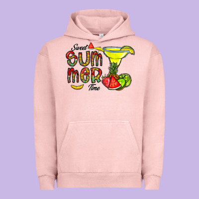 Sweet Summer Time Urban Hoodie Designed By Cowhidedigitalart
