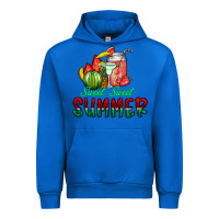 Cobalt sweet sweet summer Urban Hoodie - CowhideDigitalArt