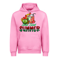Fuchsia Pink sweet sweet summer Urban Hoodie - CowhideDigitalArt