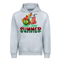 Heather Grey sweet sweet summer Urban Hoodie - CowhideDigitalArt