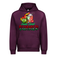 Mauve Wine sweet sweet summer Urban Hoodie - CowhideDigitalArt