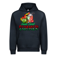 Navy sweet sweet summer Urban Hoodie - CowhideDigitalArt