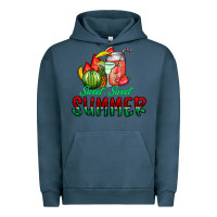 Pigment Midnight Navy sweet sweet summer Urban Hoodie - CowhideDigitalArt