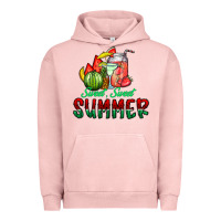 Pigment Salmon sweet sweet summer Urban Hoodie - CowhideDigitalArt