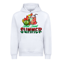 White sweet sweet summer Urban Hoodie - CowhideDigitalArt