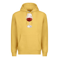 Antique Gold wine glass fa element Premium Hoodie - FaDigitalArtStudio