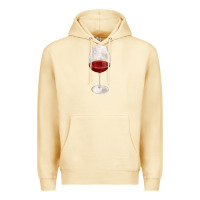 Pina Colada wine glass fa element Premium Hoodie - FaDigitalArtStudio