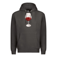 Smoke wine glass fa element Premium Hoodie - FaDigitalArtStudio