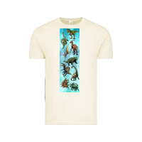 Vintage Arctic dinosaurs pen wrap Vintage Tee - Artiststas