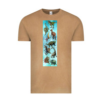 Vintage Camel dinosaurs pen wrap Vintage Tee - Artiststas