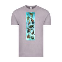 Vintage Zinc dinosaurs pen wrap Vintage Tee - Artiststas