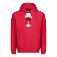 Cardinal wine glass fa element Premium Hoodie - FaDigitalArtStudio