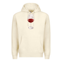 Sandshell wine glass fa element Premium Hoodie - FaDigitalArtStudio