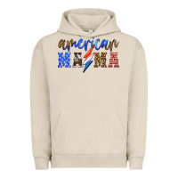 Pigment French Oak american mama thunderbolt Urban Hoodie - HRA Design Shop