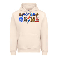 Sandshell american mama thunderbolt Urban Hoodie - HRA Design Shop