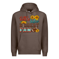 Coffee little sister biggest fan american football Premium Hoodie - HRA Design Shop